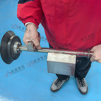 Ventouses à vide portatives pour vitrage isolant, en aluminium et acier, pour montage supérieur et inférieur, faciles à utiliser, manipulation rapide, petit outil pour verre