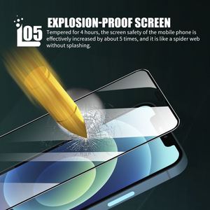 Protector de Pantalla BAIKO Ultra HD Antipolvo 2.5D, Protector de Pantalla de Vidrio Templado Curvo 3D al por Mayor para <span class=keywords><strong>iPhone</strong></span> <span class=keywords><strong>11</strong></span>, 12, 13, 14 Series - Product Image 6