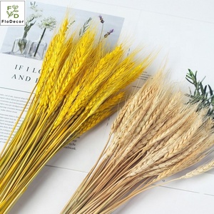 <span class=keywords><strong>Bouquet</strong></span> de blé épi de blé séché artificiel préservé en gros 100 pcs/Lot pour la décoration intérieure pour Noël Saint Valentin - Product Image 2