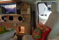 2025 Véhicules récréatifs EV Cargo Van R5 Motorhome Camper Van Mini Class B RV à vendre