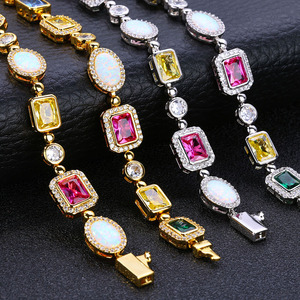 Cadena de Moissanita VVS1 Arcoíris Vívido con Transición Perfecta, Certificada por GRA, Oro de 18K y Plata 925, Paleta Exclusiva, Joyería Iced Out - Product Image 2