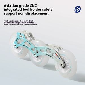 Профессиональные скоростные роликовые коньки для мужчин и женщин, детей, обувь G21, из углеродного волокна, скользящая скорость, из полиуретана - Product Image 5