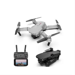 E88 Drone Met Groothoek Hd 4K 1080P Dual Camera Don Hoogte Hold Wifi Rc Opvouwbare Quadcopter Dron gift Speelgoed