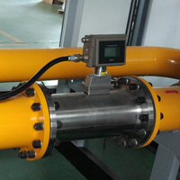 Anti-corrosion Gas Turbine Flowmeter for Biogas Coal Gas Propane LPG Auto Temp Pressure Compensation Gas Flow Totalizer