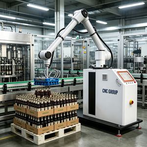 Robot Colaborativo Automático para Paletización, Cobot Paletizador con Máquina Envolvedora de Palés - Product Image 4