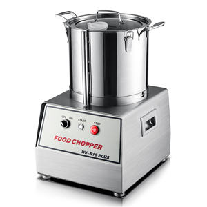 Cortadora de Verduras Eléctrica de Acero Inoxidable de 10L para Mostrador, Ideal para Hoteles y Restaurantes - Product Image 1