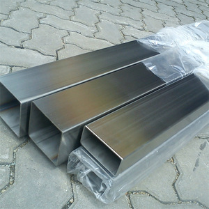 ASTM A554 A312 A270 Ss 201 304 304L 309S 316 316L Mirror Polished <b>Square</b> Stainless <b>Pipes</b> - Product Image 4