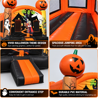 Château Gonflable Commercial Ceyu, Tour de Rebond Gonflable, Ballon Gonflable, Couleurs Primaires, pour Enfants et Adultes, Idéal pour Fêtes en Jardin, Vente en Gros