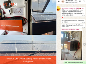 Sistema solar conectado a la red de <span class=keywords><strong>12kW</strong></span> para hoteles en Filipinas, sistema de energía solar comercial trifásico de 220V - Product Image 5