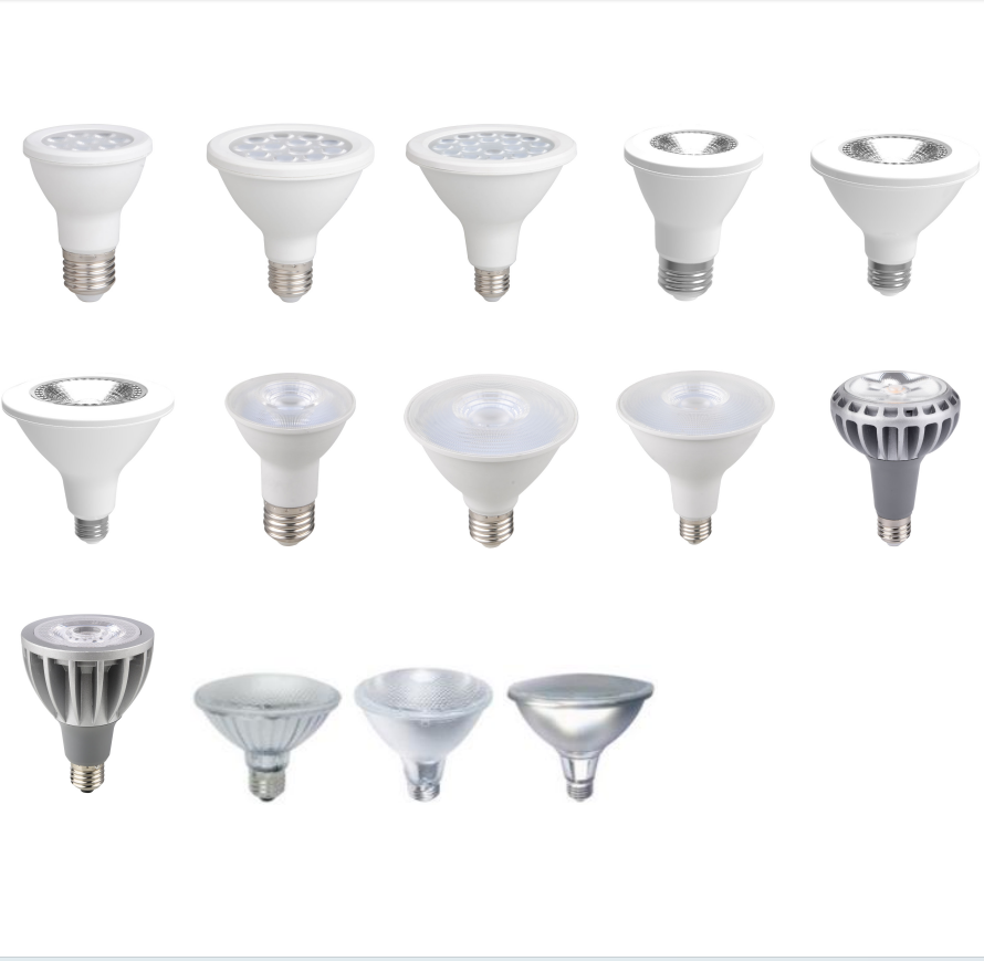 AC175-265V 8-40W SMD PAR20/PAR30/PAR38 LED Lamp Bulb E27 Aluminum Hotel Professional Spot Light 2-Year Warranty Dimmable