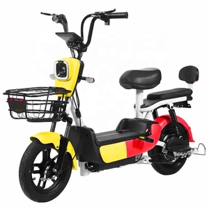 Bicicleta Eléctrica Urbana de 350W, 14 Pulgadas, <span class=keywords><strong>Doble</strong></span> Motor, Venta Directa de Fábrica, Exportación <span class=keywords><strong>e</strong></span> Importación, 48V - Product Image 4
