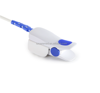 Datex Ohmeda Kompatibel Caremed SA30Y-09 10 Pin TPU Spo2 Probe Sensor Jari Dewasa 3 Meter Putih Kelas II
