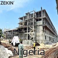 ZEKIN Nigeria Project Engineering - Puerta Corredera de Aluminio con Doble Vidrio Templado, Ventana de Aluminio con Aislamiento Térmico, Otras Ventanas