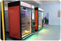 Distributeur de Pizza Intelligent, armoire à ramassage automatique pour aliments, casier Intelligent de Restaurant, boîte chauffante de buffet