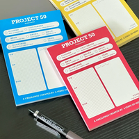Bloc-notes personnalisé découpé sur mesure, imprimé en couleur, forme irrégulière de dessin animé, pour promotion de marque, cadeau de fêtes, décoration de carnet, artisanat