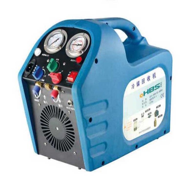 R32 Car A/Csystem Cylinder Gas Refrigerant Recovery Machine HBS-1A
