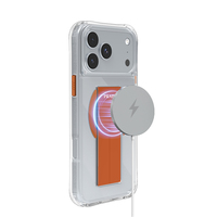 Coque de téléphone en TPU et PC avec sangle en silicone, chargement magnétique sans fil, antichoc pour iPhone 14-17, fabricant OEM ODM Chine