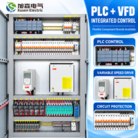 Armoire de commande électrique personnalisée avec programmation PLC et intégration VFD pour machines industrielles