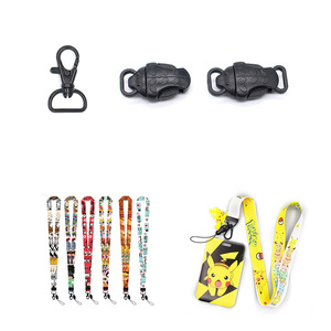 Plastic Beetle Lanyard Buckles H032 H042 9Mm Black Fasteners For <b>Name</b> <b>Tags</b> Work Badges - Product Image 4