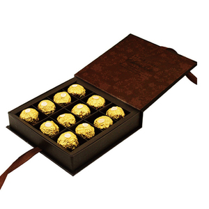 Cuốn Sách Có Hình Dạng Giấy Cứng Các Tông Từ Ngọt Bao Bì <span class=keywords><strong>Container</strong></span> Sô Cô La Truffle Bao Bì Hộp - Product Image 5