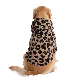 เสื้อโค้ทสุนัขลายเสือดาวแบบอุ่นสำหรับสุนัขพันธุ์ใหญ่ ผลิตตามแบบ OEM สำหรับฤดูใบไม้ร่วง/ฤดูหนาว ทำจากโพลีเอสเตอร์ ขั้นต่ำ 200 ชิ้น รับทำสี/โลโก้ตามสั่ง - Product Image 5