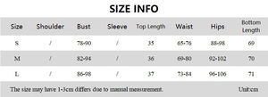 Completo due pezzi <span class=keywords><strong>da</strong></span> donna Y2K a pois: top corto con spalline sottili e pantaloni capri slim, outfit streetwear casual per tutti i giorni e le vacanze - Product Image 6