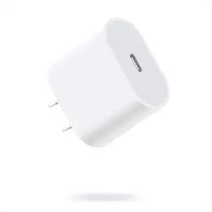 Adaptateur secteur Pd 20w de haute qualité pour une charge rapide des téléphones portables et des tablettes