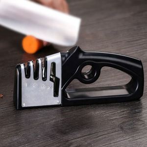Affûteur de couteaux professionnel 3 étapes en céramique pour cuisine, type couteau de boucher, en acier, très demandé - Product Image 3