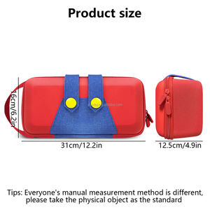 Xách tay EVA vỏ cứng mang túi cho Nintendo chuyển đổi Lite OLED giao diện điều khiển trường hợp bảo vệ với đứng khe cắm chống thấm nước chống bụi - Product Image 2