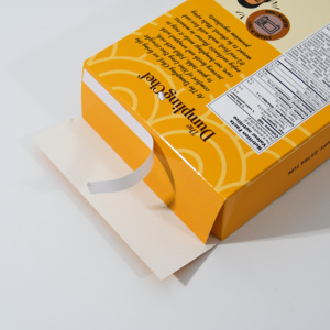 Caja de Embalaje de Alimentos Personalizada de Papel Kraft para Rollitos de Primavera Congelados, Calamares, Mariscos, Pollo, Dumplings y Cuartos de Muslo de Pollo - Product Image 6