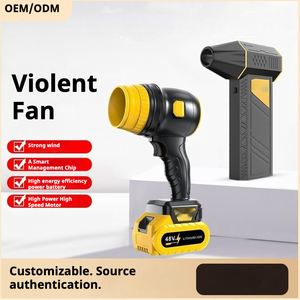 מפוח אוויר דחוס נייד תעשייתי מיני, מופעל על ידי סוללה, עם מנוע ללא פחמים לניקוי - Product Image 2