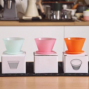 Westgreen nhà máy bán buôn Cone Shape PP nhựa lọc cup Pour Over cà phê nhỏ giọt và duy nhất phục vụ brewer bao gồm hộp - Product Image 1