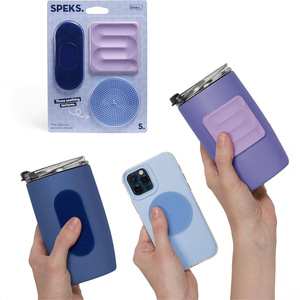 Speks Slabs Silicone <b>Waterproof</b> Sensory Stickers Three Textures for Phone Cup Stress Relief Hand-Eye Coordination - Product Image 1