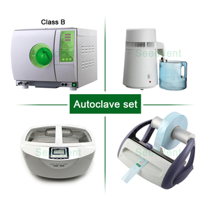 <span class=keywords><strong>Autoclave</strong></span> Dental clase B <span class=keywords><strong>de</strong></span> 18L con <span class=keywords><strong>destilador</strong></span> <span class=keywords><strong>de</strong></span> <span class=keywords><strong>agua</strong></span>, limpiador ultrasónico Dental <span class=keywords><strong>de</strong></span> 2,5 L, máquina <span class=keywords><strong>de</strong></span> sellado tipo Italia - Product Image 1