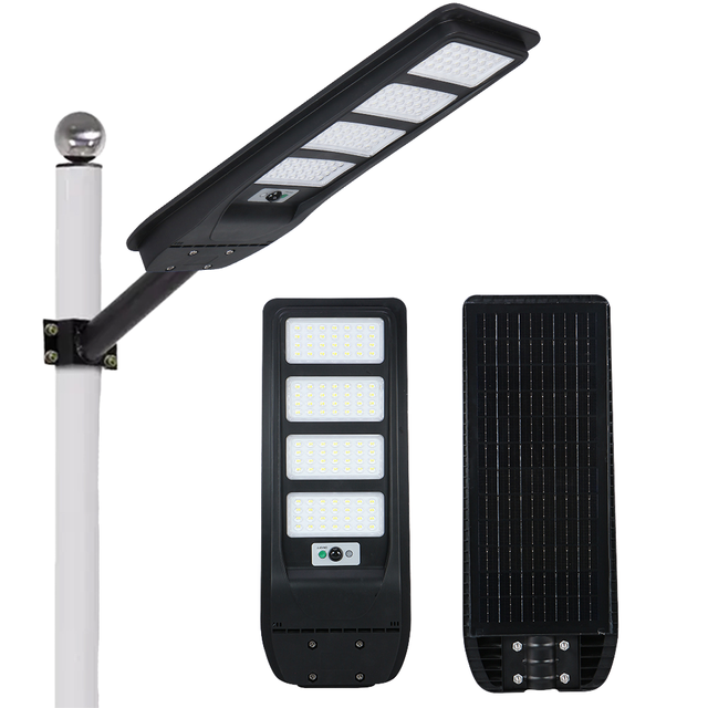 3 Years Solar Street Light Warranty IP66 Intelligent PIR Motion Sensor ETL 170LM/W 60W Aluminum Body Outdoor LED