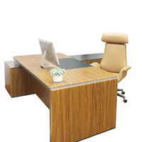 Ensemble de mobilier moderne pour bureau à domicile table en bois pour étudiant table d'ordinateur simple entreprise bureau de luxe en MDF table de direction bureaux