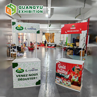 Table de promotion de supermarché 40*80cm en ABS PVC, table d'échantillonnage, stand, comptoir de promotion pop-up, table d'échantillonnage de promotion à vendre