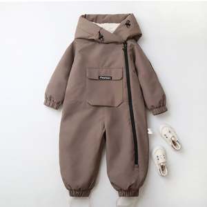Low Moq Cheap Price Newborn Winter <b>Snowsuit</b> Baby Thick 100% Cotton Warm Clothing for <b>Toddler</b> - Product Image 3