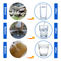 Système d'osmose inverse industriel 10m³/h, filtre à eau, système de dessalement d'eau de forage, système d'eau pure RO industriel