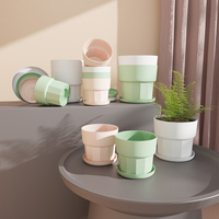 Maceta de Plástico para Orquídeas y Bonsáis, Moderna, para Hogar y Jardín, en Oferta