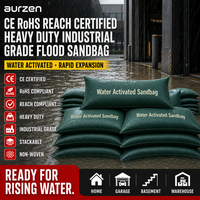 Sac de sable anti-inondation non tissé, léger, empilable, de qualité industrielle, certifié CE RoHS REACH, activé par l'eau
