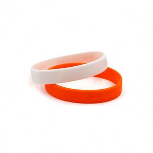 Top Quality Color Custom Rubber Bracelets Engraved Embossed Logo Sports Teams Silicone Wristbands - Product Image 3