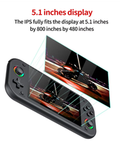Console de jeu portable M26 2025, système Linux open source, 30 émulateurs, PSP, lumière RVB, écran 5,1 pouces, consoles de jeu vidéo classiques