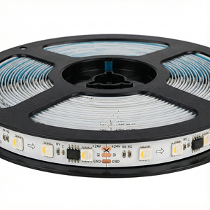 Bande <span class=keywords><strong>LED</strong></span> <span class=keywords><strong>RGBW</strong></span> adressable, blanc naturel, couleur mixte, effet de rêve, contrôle IC, <span class=keywords><strong>ruban</strong></span> numérique, bande lumineuse intérieure - Product Image 6