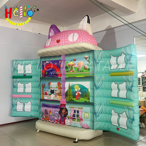 Tienda <span class=keywords><strong>de</strong></span> Juguetes Decoración gato <span class=keywords><strong>gigante</strong></span> forma <span class=keywords><strong>Casa</strong></span> <span class=keywords><strong>de</strong></span> juguete dulce hogar inflable niños <span class=keywords><strong>casa</strong></span> <span class=keywords><strong>de</strong></span> <span class=keywords><strong>muñecas</strong></span> - Product Image 4