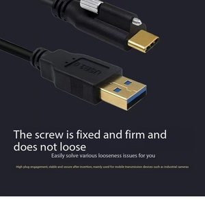 Cavo di Prolunga USB 3.0 Tipo <span class=keywords><strong>C</strong></span> Maschio-Femmina con Foro per Montaggio <span class=keywords><strong>a</strong></span> Pannello 1M - Product Image 5