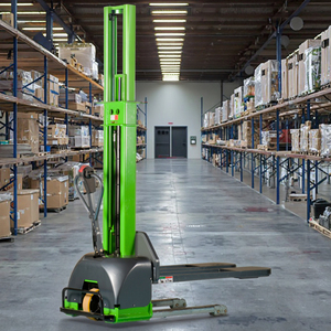 500 кг/1000 кг самозарядный электрический штабелер портативный Автопогрузчик фургон для складов фермы строительство б/у Новый - Product Image 4