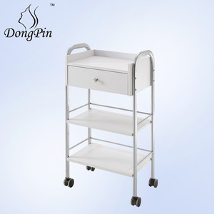 Dongpin Beauty Salon <b>Trolley</b> 43x36x81 Cm With Drawer And Wheels For Nail Beauty Hairdressing Use - Product Image 3