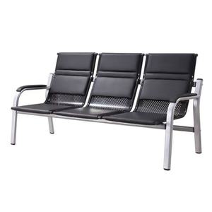 Sofá de Oficina Simple y Moderno, Sofá de Oficina Comercial para Tres Personas, Conjunto Combinado con Mesa de Centro - Product Image 4