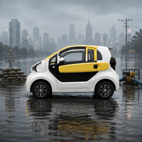 Voiture électrique économique fabriquée en Chine par BAIMA, 4 places, 1500W, 60V-72V, freins à disque doubles, longue autonomie, véhicule à basse vitesse pour la famille